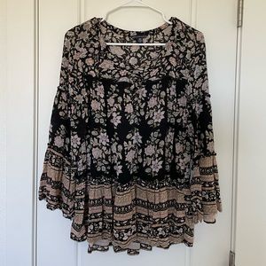 American Eagle Bell-Sleeve Top